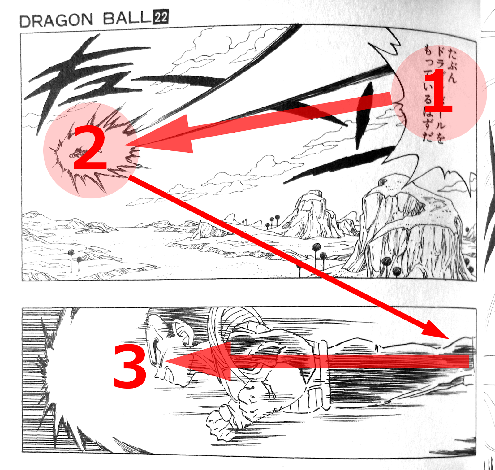 ドラゴンボールの左と右と読みやすさの秘密 ニカイドウレンジ公式ブログ