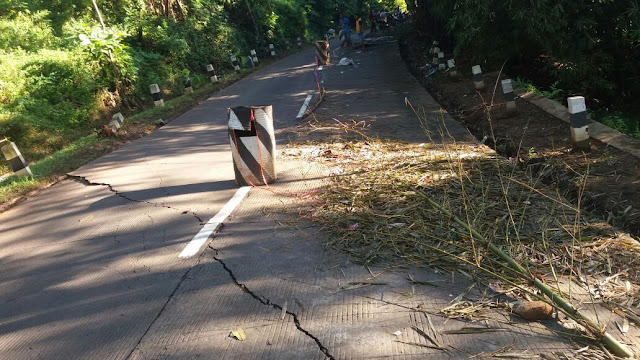 Pasca Jalan Retak dan Amblas, Jalur Bringin - Kedungjati Terancam Putus