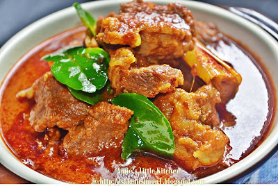 AMIE'S LITTLE KITCHEN: Daging Lembu Masak Asam Pedas