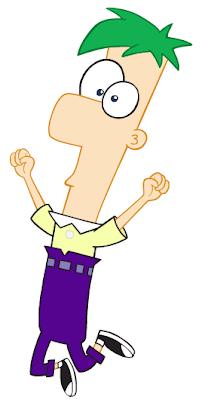 Ferb para imprimir saltando