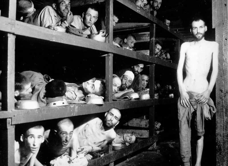 Prisoners of the Buchenwald concentration camp