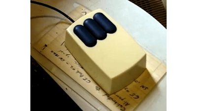 The first Xerox mouse |  15 Things you didn't know about Apple