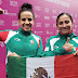 Guadalupe Hernández y Ariana Cepeda, oro en frontenis dobles