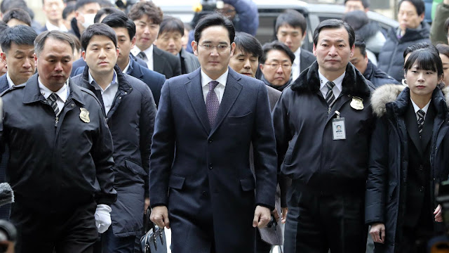 Vice Chairman Samsung Arrested