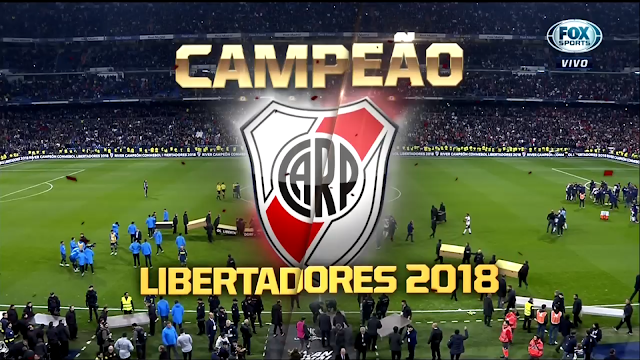 Resultado de imagem para river campeÃ£o libertadores 2018