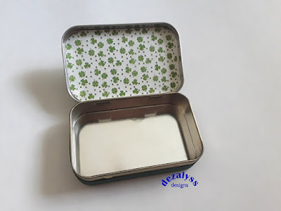 St Patrick's Day Altoid Tin