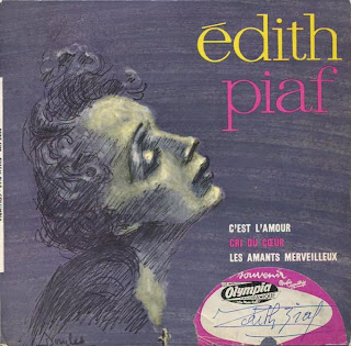 Edith Piaf - Les amants merveilleux - France - 1960 - Front