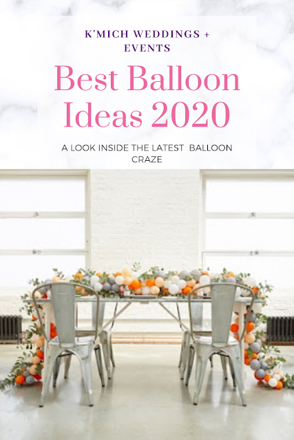 wedding ideas - wedding inspiration - balloons - K'Mich Weddings + Events Philadelphia PA