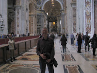 Dark Inside St. Peter's Basilica