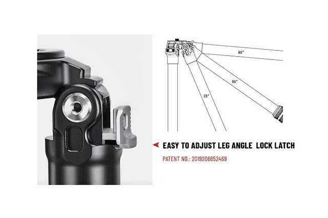 New patented semi automatic leg latches