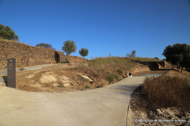 Obras do PEDU requalificam espaços exteriores do Castelo de Montemor-o-Novo