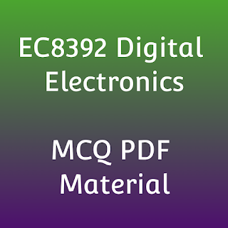 EC8392 Digital Electronics