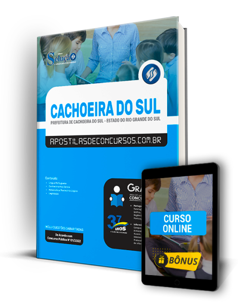 Apostila Prefeitura de Cachoeira do Sul RS 2022 PDF Download e Impressa