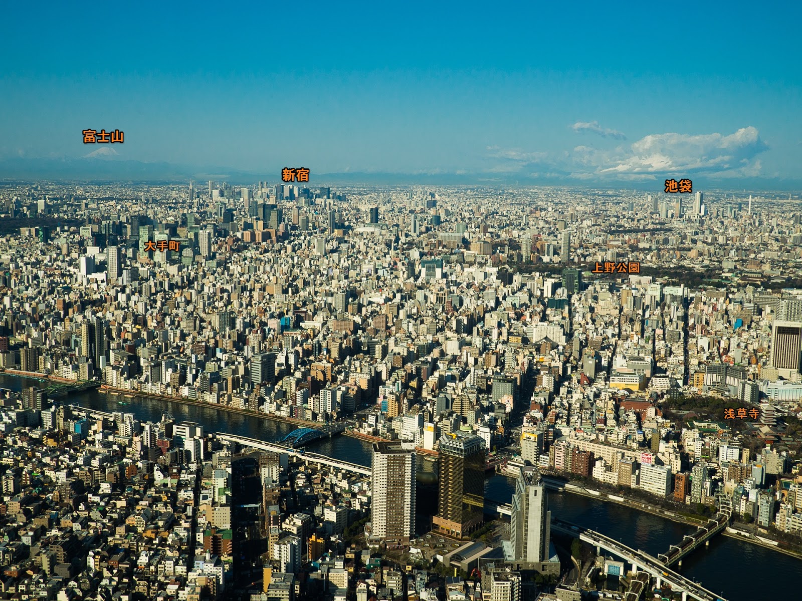 現代の髪型 新鮮なスカイ ツリー から の 景色