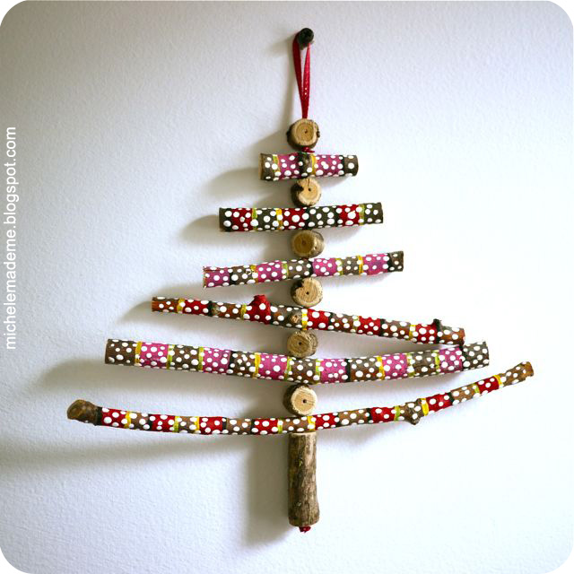 Wooden Christmas Tree Craft Ideas