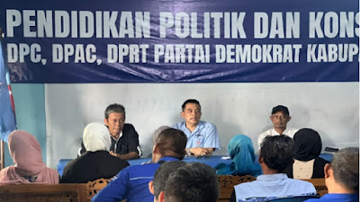 Kompak Kader DPC Demokrat Ciamis Dorong Anjar Asmara Maju Untuk Pilkada 2024