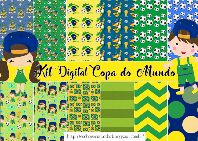 kit digital Copa do Mundo  Grátis