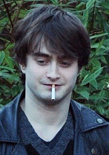 daniel radcliffe smoking