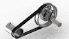 Transmission of Power & Motion-Introduction, What is Belt drive? Types of belt, flat belt, v - belt, round belt, timing or toothed belt, Advantages of Belt