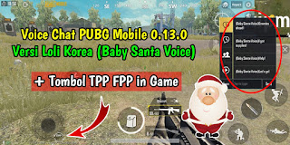 Active.Sav Voice Chat Loli Korea PUBG Mobile Global 0 13 0 + Tombol TPP FPP Di Game