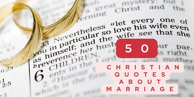 Christian Quotes about Marriage
