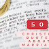 50 Christian Quotes about Marriage