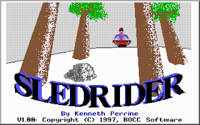 Sledrder title screen