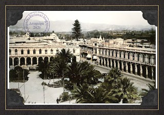 Panorámica de Arequipa en los años 30