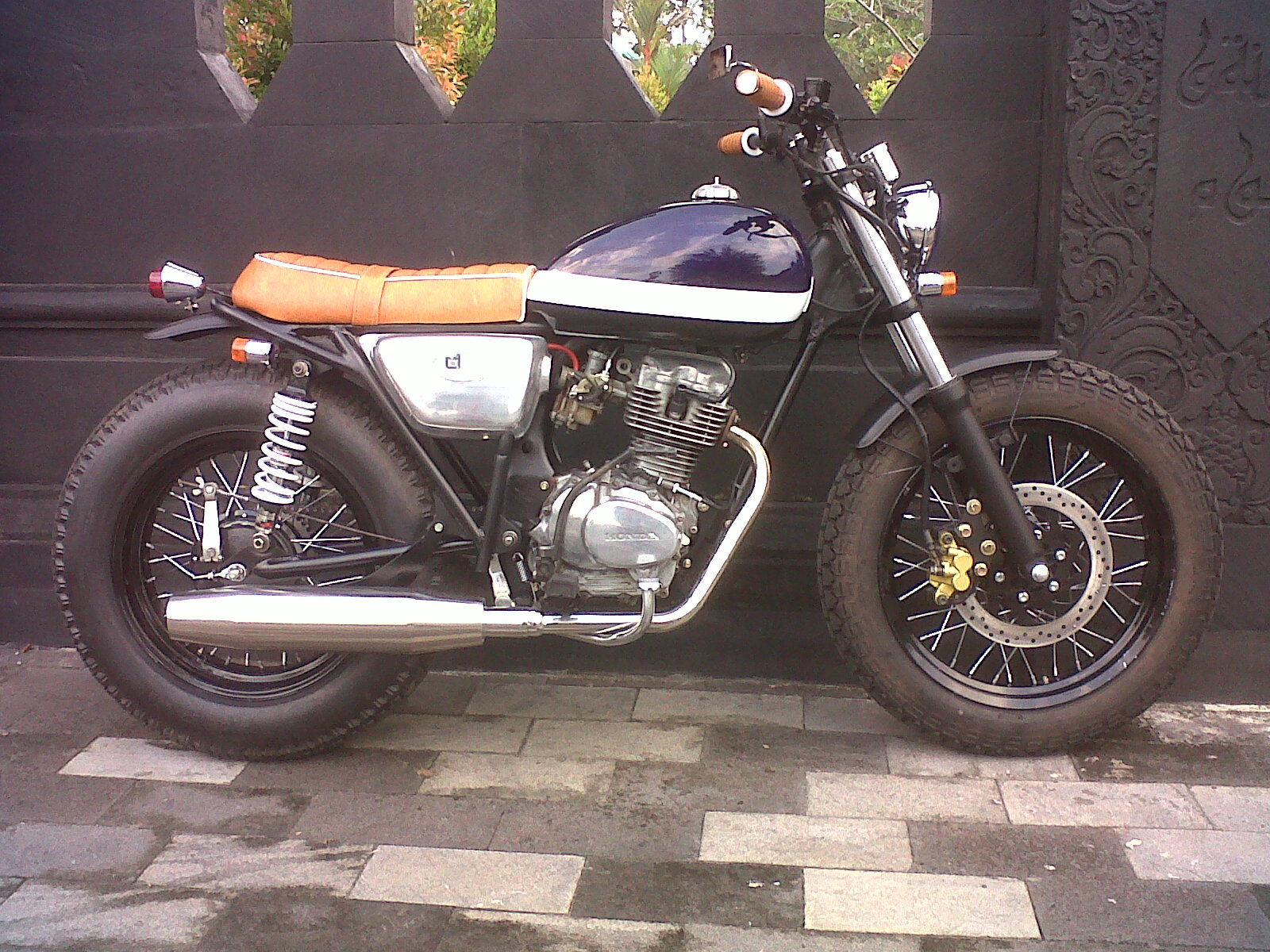 Tangki Knalpot Kustom Inspirasi Modifikasi Motor Kustom Japstyle