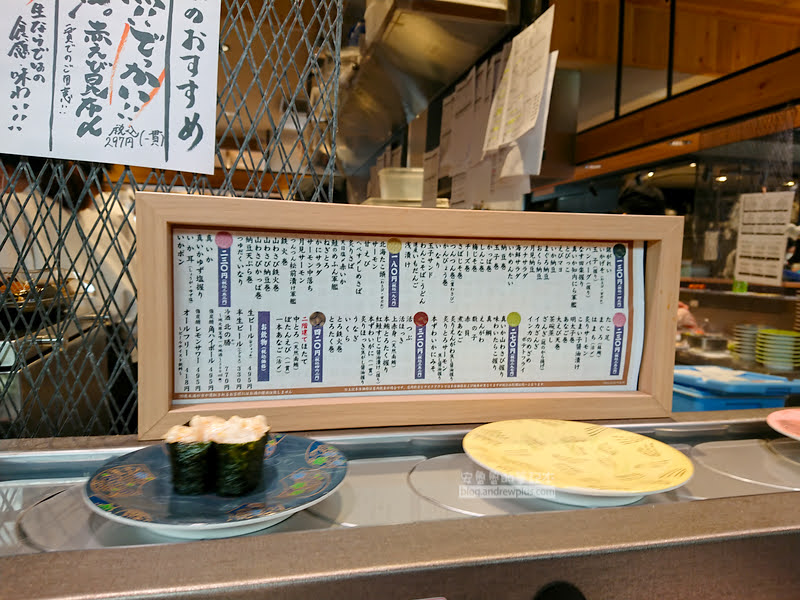 札幌美食,根室花丸,迴轉壽司