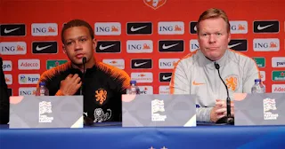 Barcelona head coach Koeman confirms interest in Lyon striker Memphis Depay