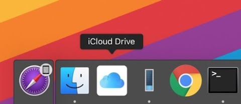 How to add iCloud Drive to dock on Mac