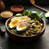 Avocado and Quinoa Breakfast Bowl