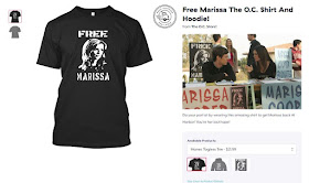 free marissa the oc shirt tshirt black
