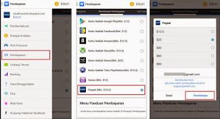 cara dapat uang gratis dari android 2015