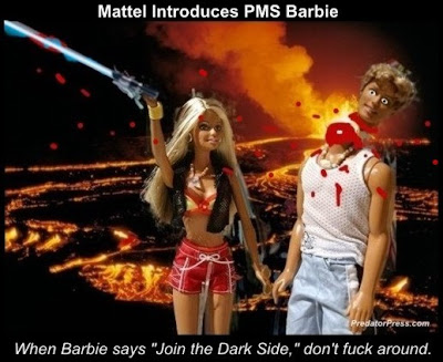 Mattel Introduces PMS Barbie Predator Press