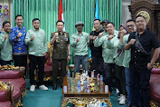 Pj Bupati Pringsewu Terima Audiensi AMSI Lampung