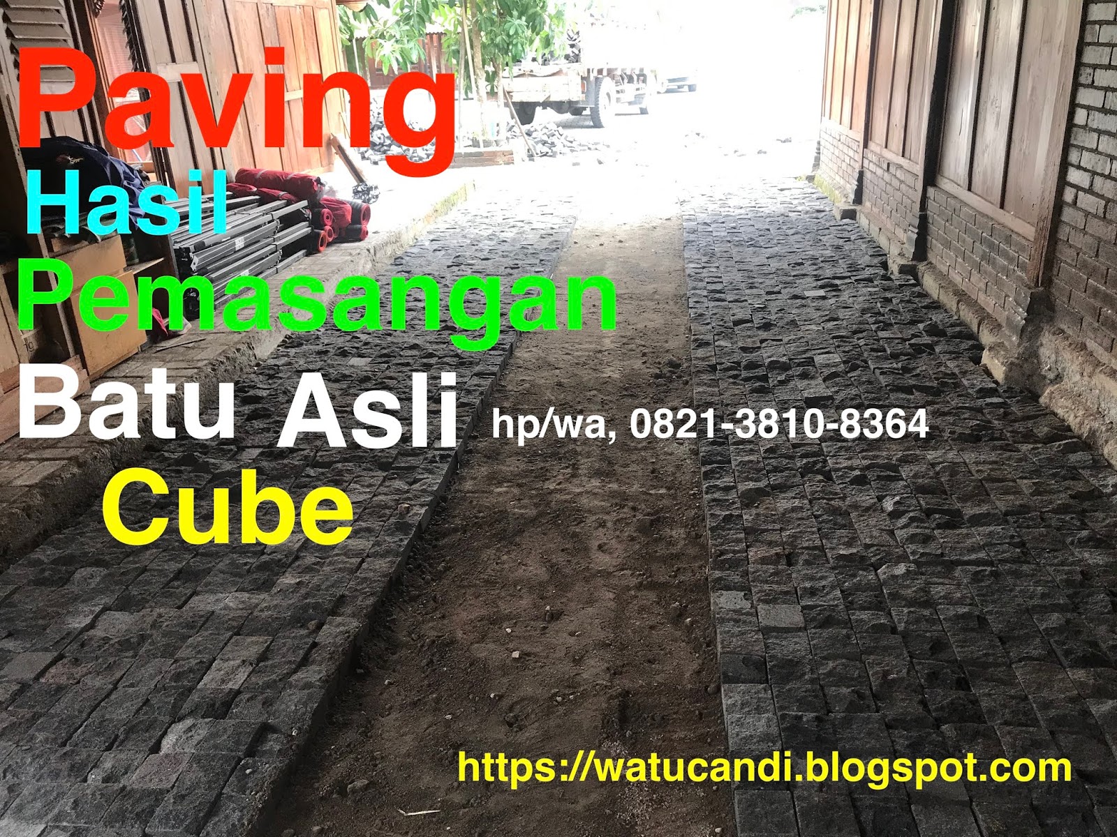 Jual Lantai  Untuk Taman Paving Bahan Batuan Alam  Asli 