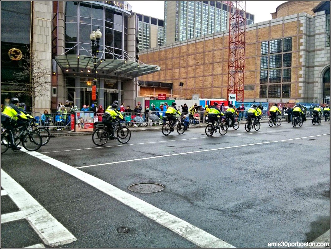 Maratón de Boston 2015: Policias 