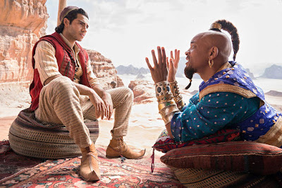 Aladdin live-action 2019 Mena Massoud e Will Smith