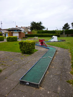 Crazy Golf course on South Parade in Skegness