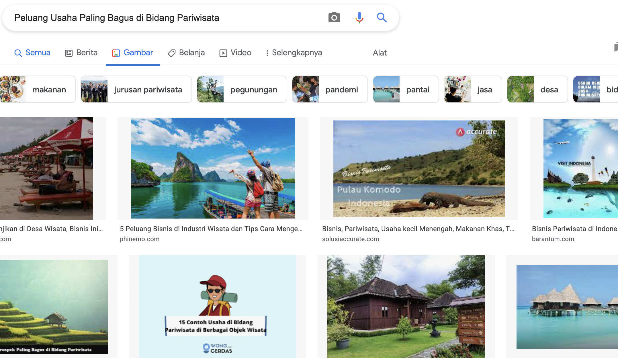 Peluang Usaha Paling Bagus di Bidang Pariwisata