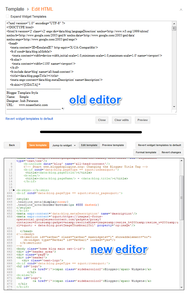 plantilla blogger 2013