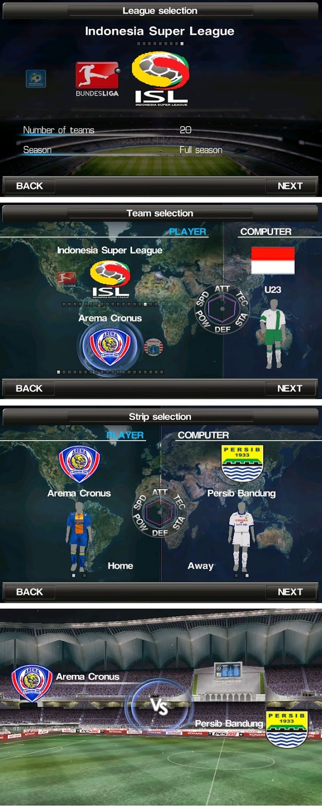 Game PES 2015  Android APK+DATA New Pemain Transfer