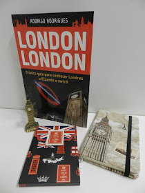 Conhecendo Londres e Paris de metrô e a Nova York de cinema! Livro "London London"