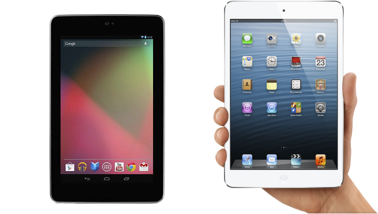 iPad mini vs Nexus 7: Σύγκριση χαρακτηριστικών ...