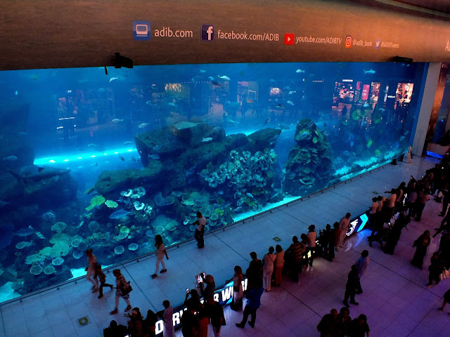 acuario gigante en Dubai