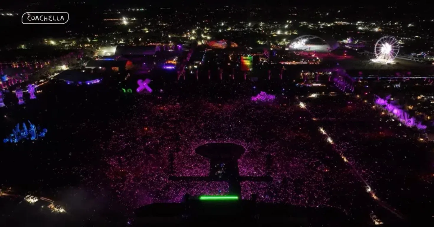 Jisoo, Jennie, Lisa, and Rosé perform at Coachella