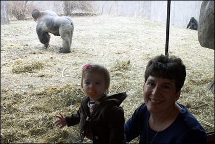 Elaine at the Denver Zoo