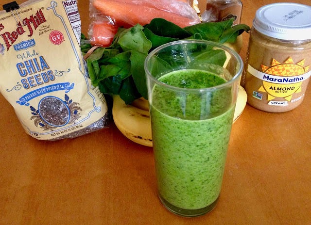 High Performance Vegetable Fruit Smoothie for endurance athletes 